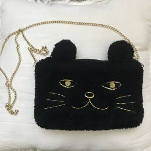 🔺SOLD———Faux fur cat purse 🐱